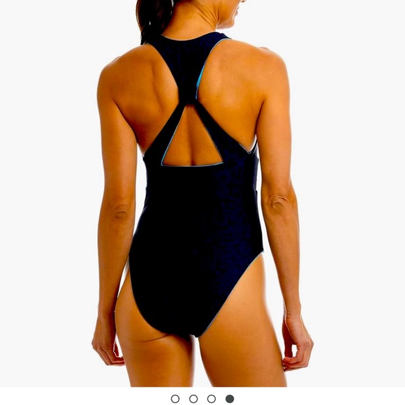 Citrus one piece swimsuit recycled fabric, reversible. Size XS - Picture 4 of 4